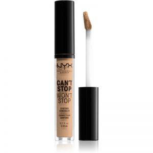 NYX Professional Makeup Can’t Stop Won’t Stop korektor w płynie odcień 09 Medium Olive 3,5 ml