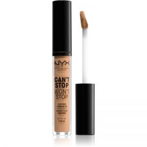 NYX Professional Makeup Can’t Stop Won’t Stop korektor w płynie odcień 7.5 Soft Beige 3,5 ml