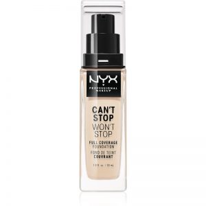 NYX Professional Makeup Can’t Stop Won’t Stop podkład mocno kryjący odcień 1.5 Fair 30 ml