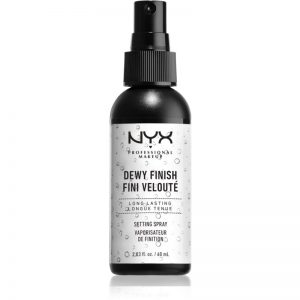 NYX Professional Makeup Dewy Finish spray utrwalający 02 Dewy Finish / Long Lasting 60 ml