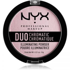 NYX Professional Makeup Duo Chromatic rozświetlacz odcień 02 Lavender Steel 6 g