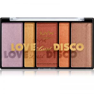 NYX Professional Makeup Love Lust Disco Highlight paleta rozjaśniaczy 28,4 g