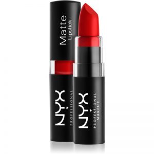 NYX Professional Makeup Matte Lipstick klasyczna matowa szminka odcień 10 Perfect Red 4,5 g