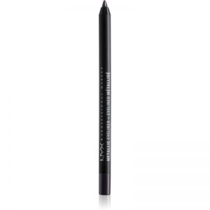 NYX Professional Makeup Metallic Eyeliner metaliczna kredka do oczu odcień 06 Black Metal 1,3 g