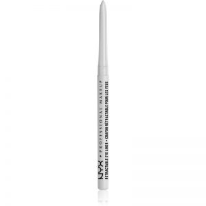 NYX Professional Makeup Retractable Eye Liner kremowa kredka do oczu odcień 01 White 0,34 g