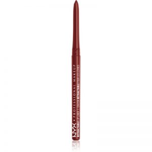NYX Professional Makeup Retractable Lip Liner kremowa kredka do oczu odcień 12 Dark Red 0,35 g