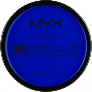 NYX Professional Makeup SFX Creme Colour™ make up do twarzy i ciała odcień 05 Blue 6 g