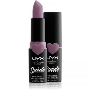 NYX Professional Makeup Suede Matte Lipstick szminka matująca odcień 15 Violet Smoke 3,5 g