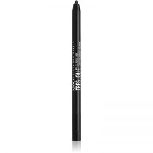 NYX Professional Makeup Tres Jolie Gel Pencil żelowa kredka do oczu odcień 01 Pitch Black 0,5 g