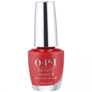 OPI Infinite Shine 2 lakier do paznokci odcień Big Apple Red 15 ml