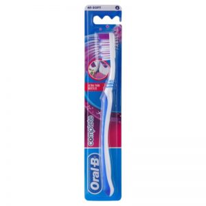 Oral B Complete Ultra Thin Bristles szczoteczka do zębów soft Blue