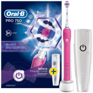 Oral B Pro 750 D16.513.UX 3D White elektryczna szczoteczka do zębów