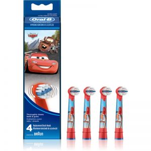 Oral B Stages Power EB10 Cars końcówki wymienne do szczoteczki do zębów extra soft 4 szt.