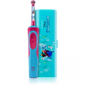 Oral B Stages Power Frozen D12.513K elektryczna szczoteczka do zębów z futerałem