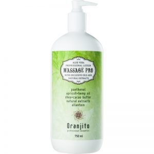 Oranjito Massage Pro mleczko do masażu z aloesem 750 ml