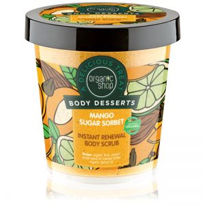 Organic Shop Body Desserts Mango Sugar Sorbet 450 ml