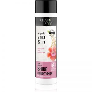 Organic Shop Organic Shea & Lily odżywka do włosów nadająca połysk i łatwe rozczesywanie 280 ml