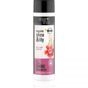 Organic Shop Organic Shea & Lily szampon nawilżający do nabłyszczania i zmiękczania włosów 280 ml