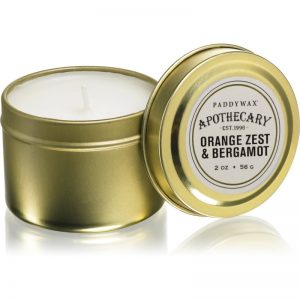 Paddywax Apothecary Orange Zest & Bergamot świeczka zapachowa w puszcze 56 g