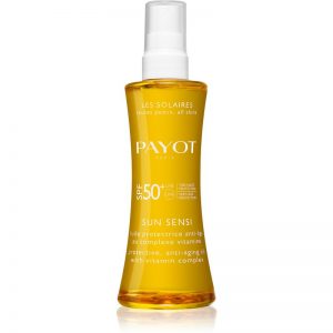 Payot Sun Sensi olejek do opalania do ciała i włosów SPF 50+ 125 ml