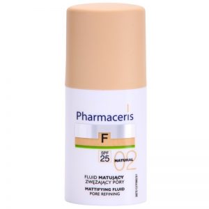 Pharmaceris F-Fluid Foundation podkład matujacy we fluidzie SPF 25 odcień 02 Natural 30 ml