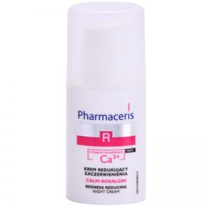 Pharmaceris R-Rosacea Calm-Rosalgin kojący krem na noc do skóry wrażliwej ze skłonnością do przebarwień 30 ml