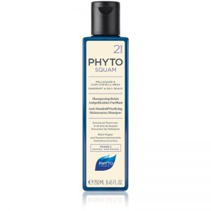 Phyto Phytosquam głęboko oczyszczający szampon do przetłuszczającej się skóry głowy przeciw łupieżowi 250 ml