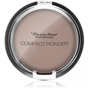 Pierre René Face puder w kompakcie z lusterkiem i aplikatorem odcień No 17 Chilly Bronze 8 g