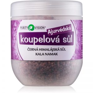 Purity Vision Kala Namak Ajurwedańska sól do kąpieli 1000 g