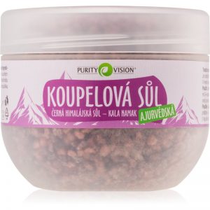 Purity Vision Kala Namak Ajurwedańska sól do kąpieli 500 g