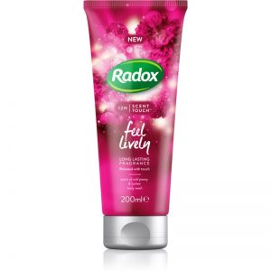 Radox Feel Lively pielęgnacyjny żel pod prysznic Wild Peony & Lychee 200 ml