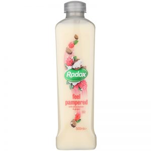 Radox Feel Luxurious Feel Pampered piana do kąpieli Shea Butter & Ginger 500 ml