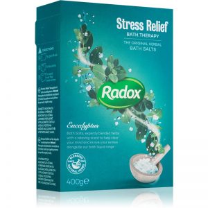 Radox Stress Relief relaksująca sól do kąpieli Eucalyptus 400 g