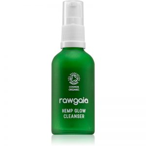RawGaia Hemp Glow delikatne mleczko oczyszczające do skóry tłustej i mieszanej 50 ml