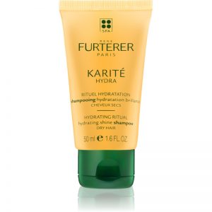 René Furterer Karité Hydra szampon nawilżający nadający blask włosom suchym i łamliwym 50 ml
