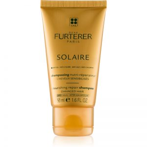 René Furterer Solaire szampon odżywczy do włosów osłabionych działaniem chloru, słońca i słonej wody 200 ml