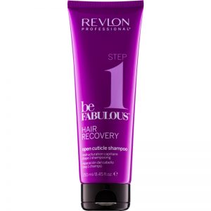 Revlon Professional Be Fabulous Hair Recovery oczyszczający szampon z efektem otwierania łuski włosa 250 ml