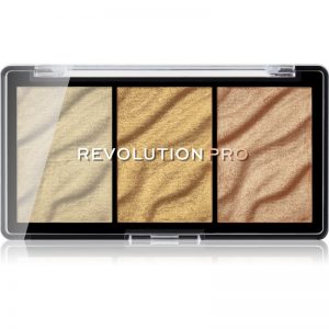 Revolution PRO Supreme paleta rozjaśniaczy odcień Gold 3,7 g