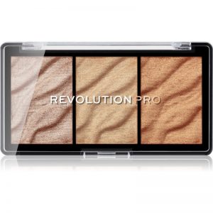 Revolution PRO Supreme paleta rozjaśniaczy odcień Metal 3,7 g