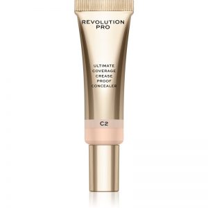 Revolution PRO Ultimate Coverage Crease Proof Concealer korektor z kwasem hialuronowym odcień C2 12 ml
