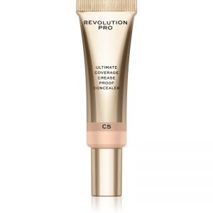 Revolution PRO Ultimate Coverage Crease Proof Concealer korektor z kwasem hialuronowym odcień C5 12 ml