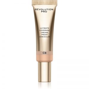 Revolution PRO Ultimate Coverage Crease Proof Concealer korektor z kwasem hialuronowym odcień C8 12 ml