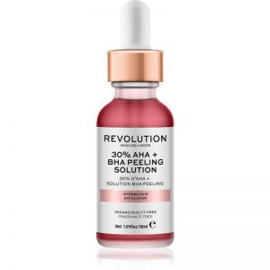 Revolution Skincare 30% AHA + BHA Peeling Solution intensywny peeling chemiczny rozjaśniający 30 ml