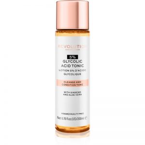 Revolution Skincare 5% Glycolic Acid Tonic tonik oczyszczający z AHA 200 ml
