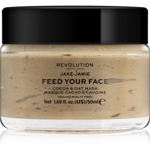 Revolution Skincare Jake-Jamie Cocoa & Oat maseczka nawilżająca do twarzy 50 ml