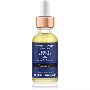 Revolution Skincare Night Restore Oil olejek rozjaśniający i nawilżający 30 ml