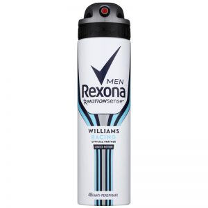 Rexona Williams Racing Limited Edition antyprespirant w sprayu dla mężczyzn 150 ml
