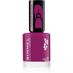 Rimmel 60 Seconds Flip Flop lakier do paznokci odcień 336 Violet en Vogue 8 ml
