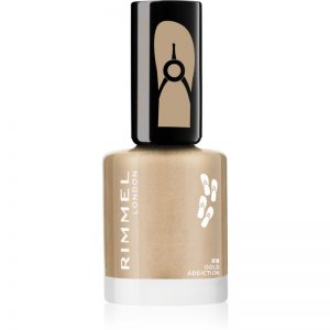 Rimmel 60 Seconds Flip Flop lakier do paznokci odcień 818 Gold Addiction 8 ml