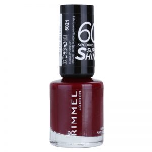Rimmel 60 Seconds Super Shine lakier do paznokci odcień 340 Berries And Cream 8 ml